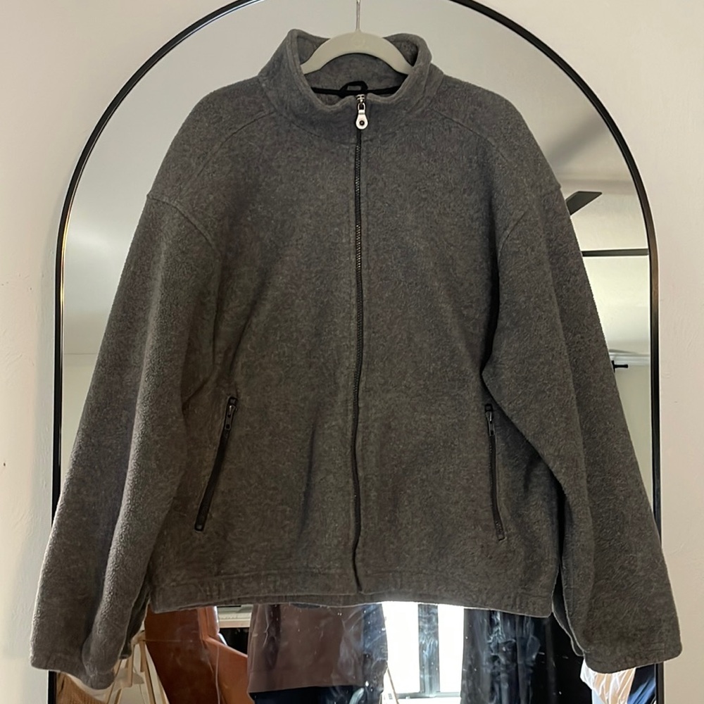 Lands’ End zip jacket